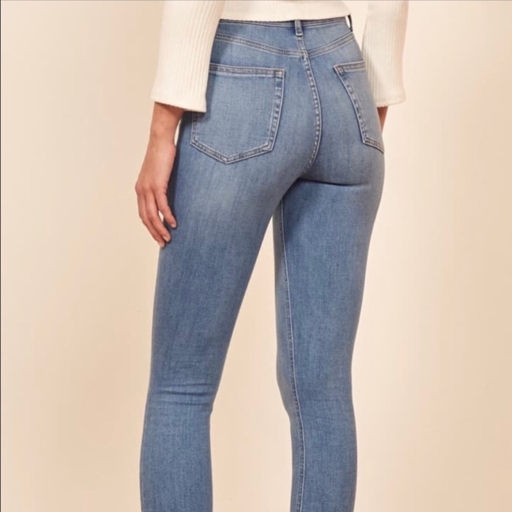 Reformation High and Skinny Crops in “Barbados” Size 23 - Picture 2 of 7